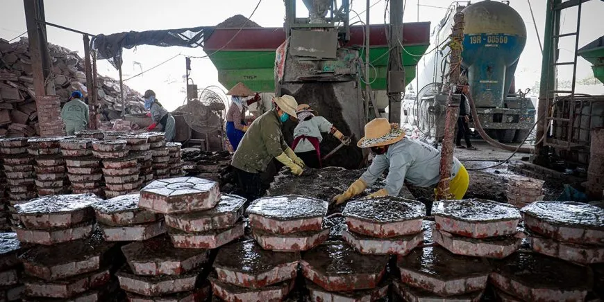 Gạch Block men bóng